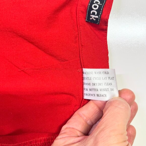 Jamie Sadock Size 12 Red High-Waisted Golf Shorts - Picture 11 of 11